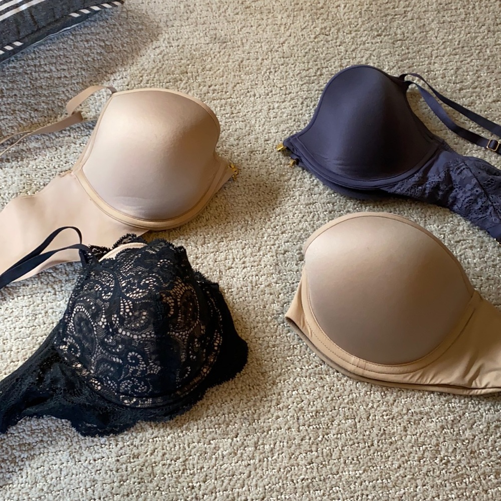 ThirdLove Pack of 4 Bras 34C 1/2